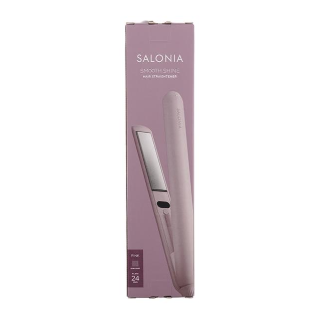 SALONIA サロニア スムースシャイン ストレートヘアアイロン 24mm