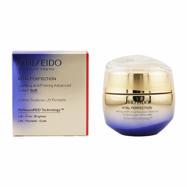 SHISEIDO 資生堂 バイタルパーフェクション アドバンスクリーム ソフト 50g スキンケア 医薬部外品 乳液 フェイスクリーム 乾燥 保湿[ギフトラッピング対応]の通販は 10,063円