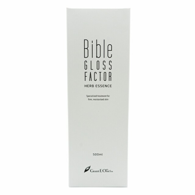 Bible GLOSS FACTOR バイブルグロスファクター ハーブエッセンス 500ml ヒト幹細胞培養液 美容液  スキンケア[ギフトラッピング対応]｜au PAY マーケット