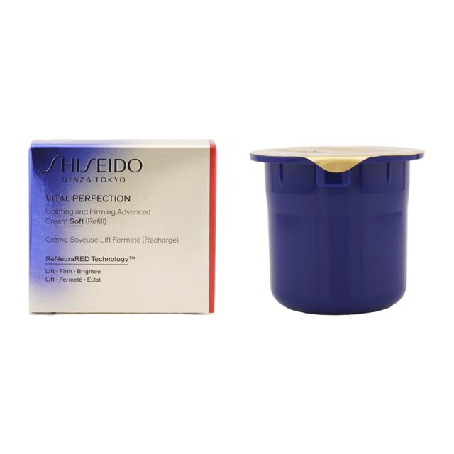 SHISEIDO 資生堂 バイタルパーフェクション アドバンスクリーム ソフト レフィル 50g スキンケア フェイスクリーム 乳液[医薬部外品][ギフトラッピング対応]