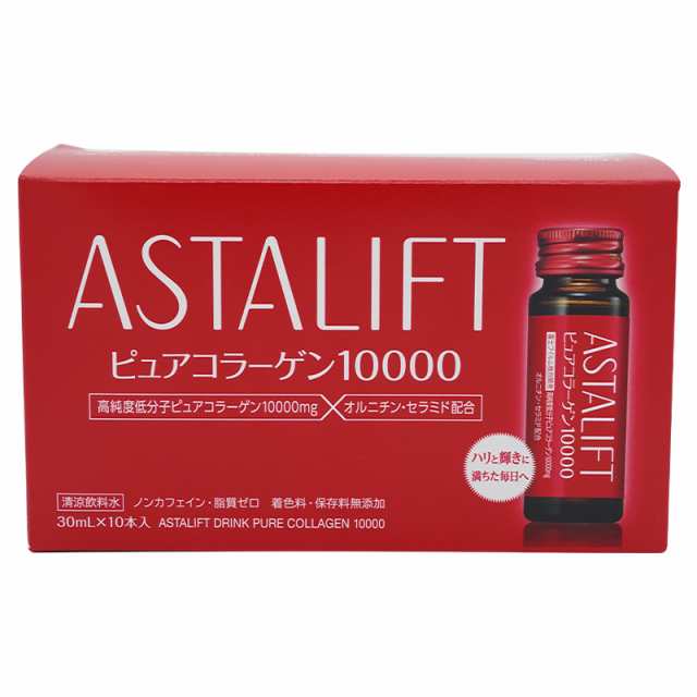 6個セット]ASTALIFT アスタリフト ドリンク ピュア コラーゲン 10000 1 ...