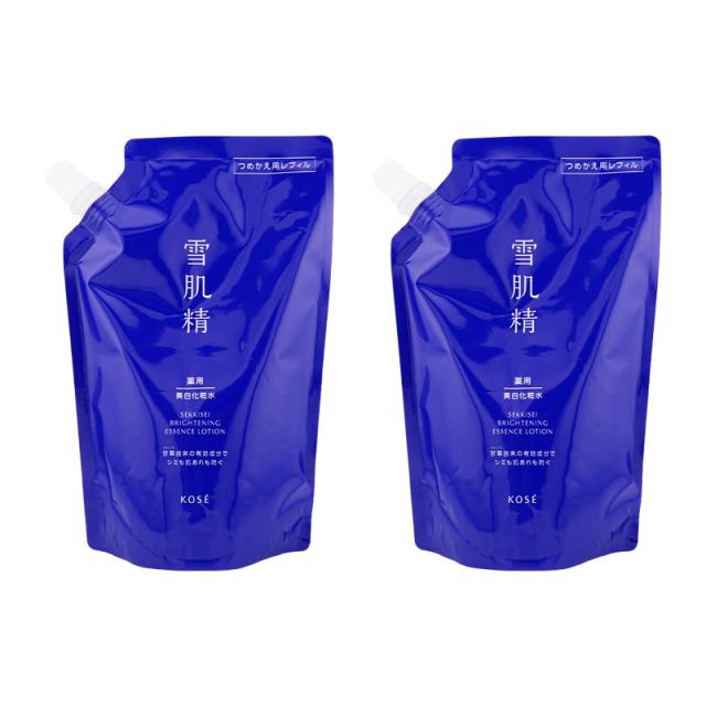 [2個セット]雪肌精 ブライトニング エッセンス ローション 詰め替え用 310mL 化粧水 シミ  肌荒れ くすみ ハリ 保湿[医薬部外品][ギフトラッピング対応]