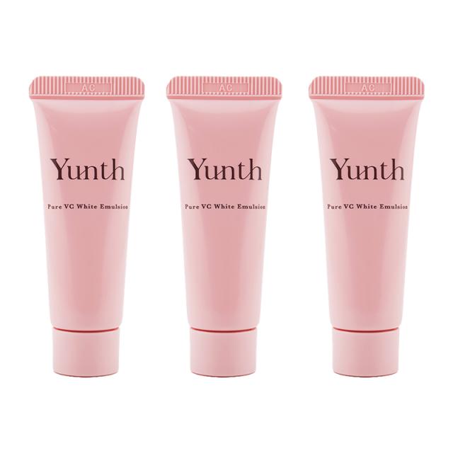 3個セット]Yunth ユンス 生VCホワイト乳液 10mL 透明感 ハリ 潤い 