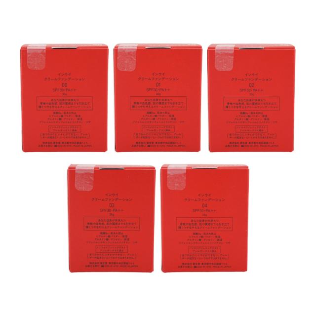 inoui 資生堂 インウイ [5種類から選べる]クリームファンデーション 30g フローラルフルーティシプレの香り SPF30 PA++ [ギフトラッピング対応]