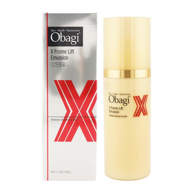Obagi オバジ X フレームリフトエマルジョン 100g ロート製薬 ハリ上昇乳液 ハリつや肌に[ギフトラッピング対応]
