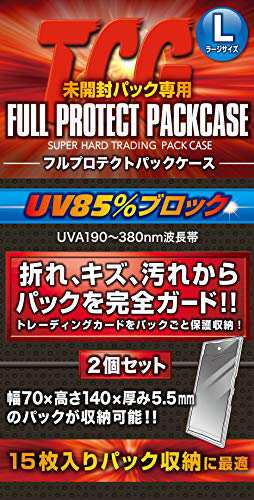 トレカ フルプロテクトパックケース Sサイズ 2個入り ８セット