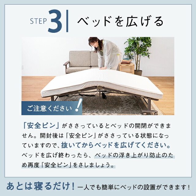 公式】【値下げしました】収納式 電動 リクライニングベッド AX-BE560 