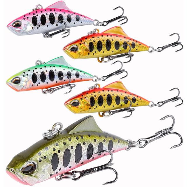 渓流 ルアー トラウト バイブレーション プラグ 5個 セット 4 5cm5 4g ヘビーシンキング ホログラム Vibの通販はau Pay マーケット Contyu