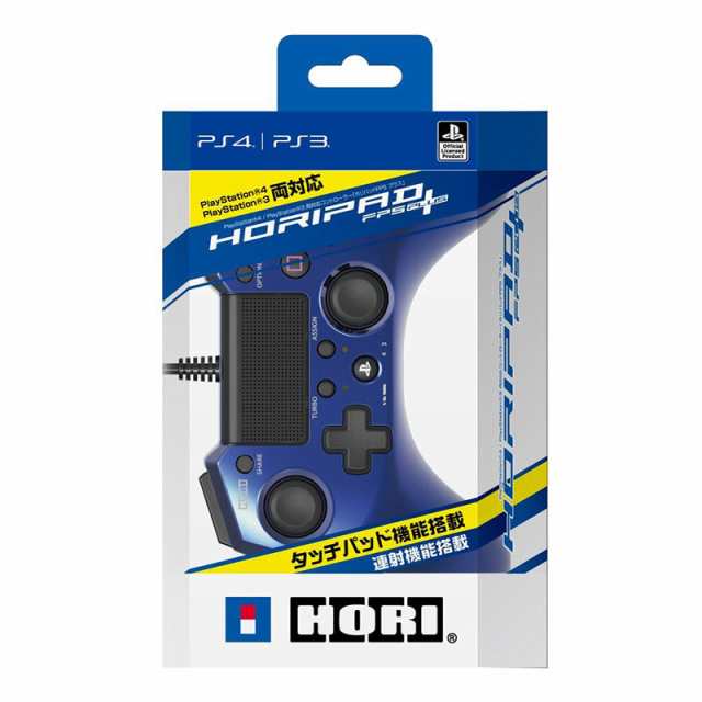 PS4 HORI ホリパッド FPSプラス (ブルー) - PlayStation 4周辺機器
