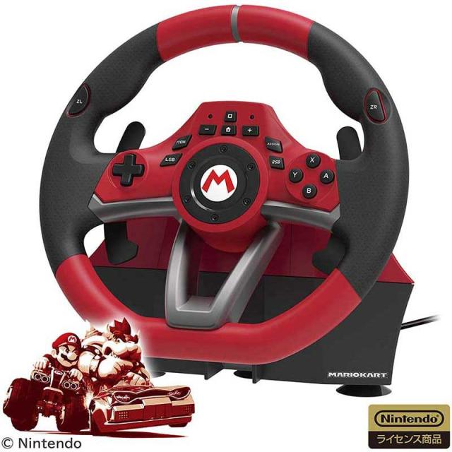 【新品】Switch HORI マリオカートレーシングホイールDX【宅配便】の通販は