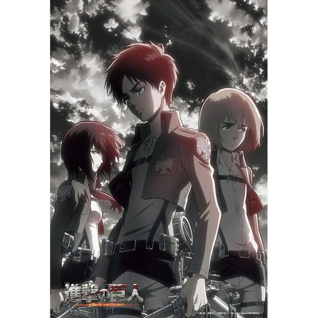 進撃の巨人　ミカサ　アルミン　144ピース　ジグソーパズル Amazon.co.jp: 144ピース ジグソーパズル 進撃の巨人 ミカサ