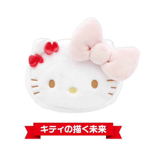 送料無料 ぬいぐるみフェイスポーチ サンリオキャラクターズ