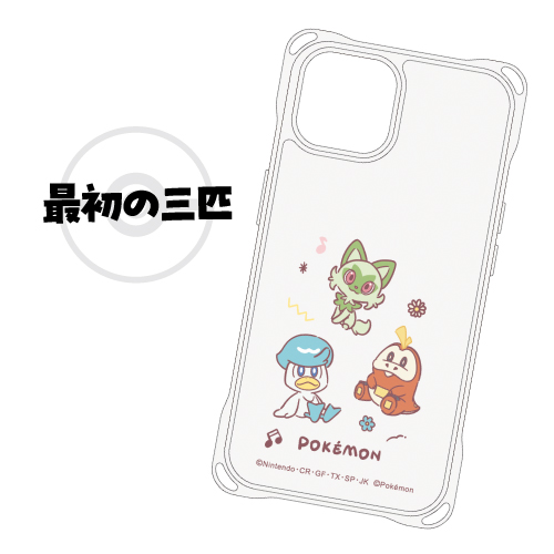 ポケットモンスター iPhone15/14/13対応 4ホールケース