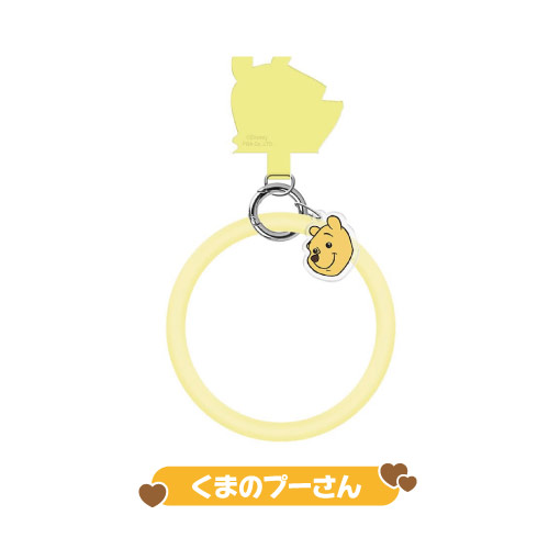 ディズニー／ディズニーピクサー ストラップホルダー付 シリコンハンド