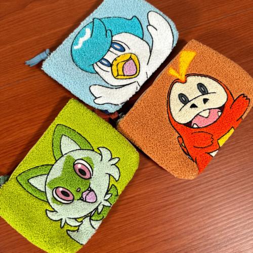 送料無料 ポケットモンスター ポケモン サガラ3ポケットポーチ