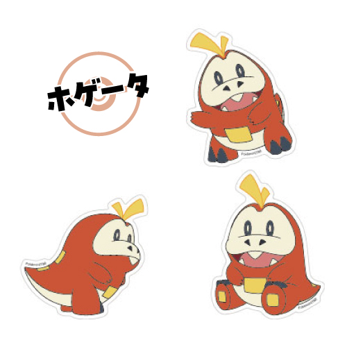 ポケットモンスター モバイルステッカー ピカチュウ ゲンガー メタモン