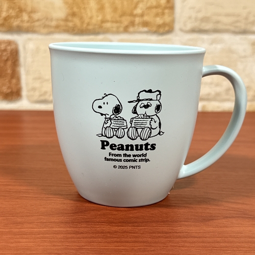 ピーナッツ/スヌーピー マグカップL／パステルカラー樹脂食器シリーズ