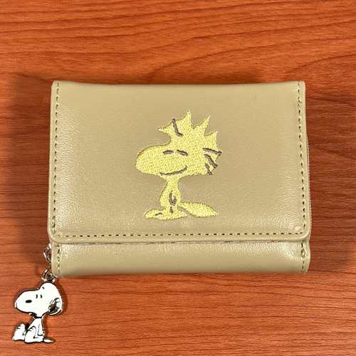 送料無料 ピーナッツ/スヌーピー コンパクト三つ折り財布 SPZ