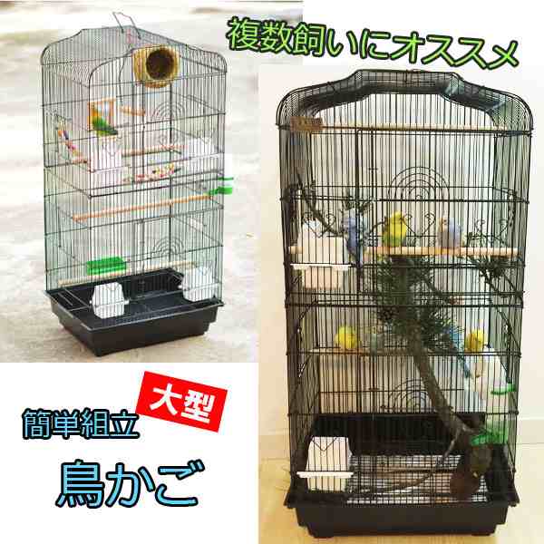 鳥かご バードケージ 鳥小屋 大型 複数飼い セキセイ オカメインコ 