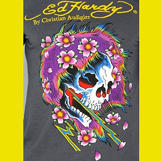 Ed Hardy Mens エドハーディー メンズ マルチプリント ゴースト