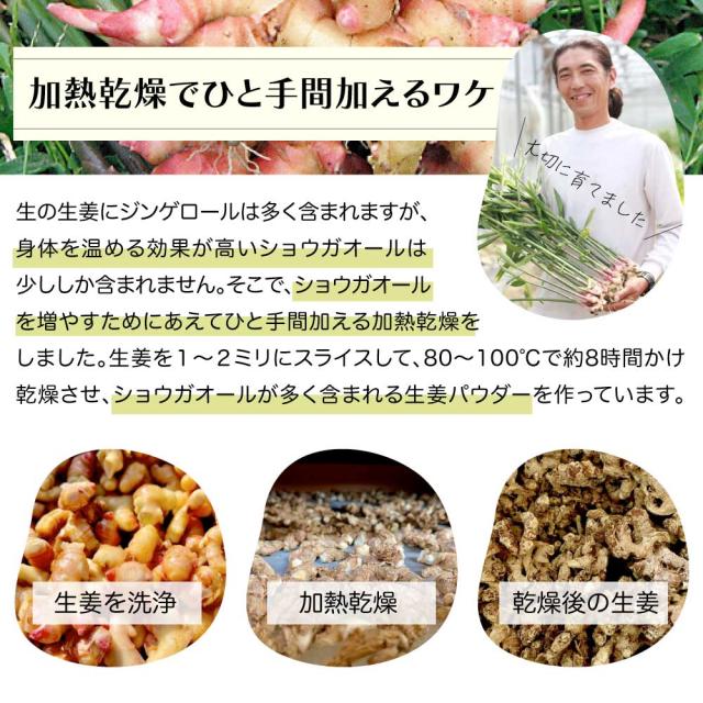 金時生姜パウダー 100g みずたま農園製茶場 国産 健康 美容効果 粉末生姜 しょうが ジンジャー 粉末の通販はau Pay マーケット みずたま農園製茶場