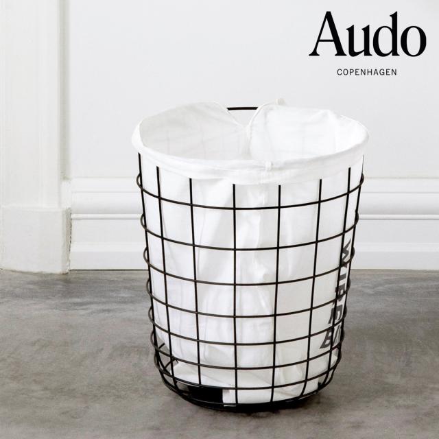 ［ Audo Copenhagen ワイヤービン ］ワイヤーバスケット ランドリーバスケット ダストボックス 洗濯カゴ ゴミ箱 リビング収納 サニタリー収納 ダストボックス マガジンラック 雑誌入れ 日用品収納 ブラック おしゃれ シンプル モダン 北欧 MENU【送料無料】