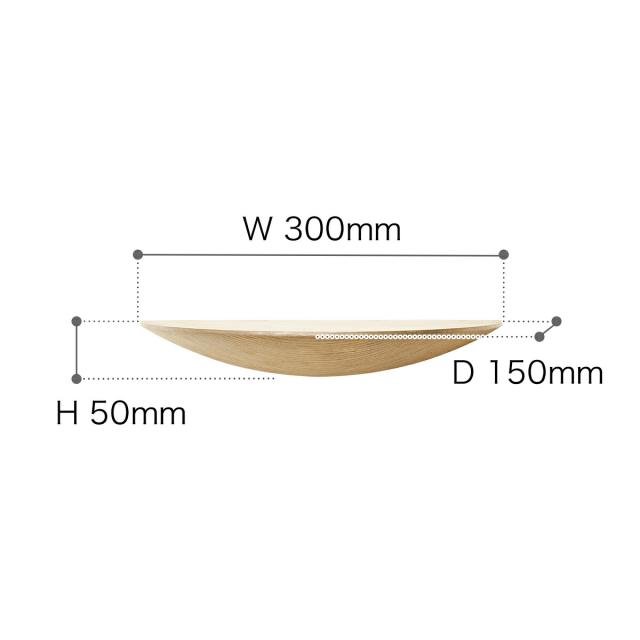 ［ Audo Copenhagen グライディ ファンギシェルフ M ］シェルフ 木製 壁 棚 壁掛け ラック キャットウォーク 棚板 壁面収納 収納 飾り棚 ウォールラック ナチュラル ブラック シンプル モダン 北欧 インテリア おしゃれ 玄関 MENU【送料無料】