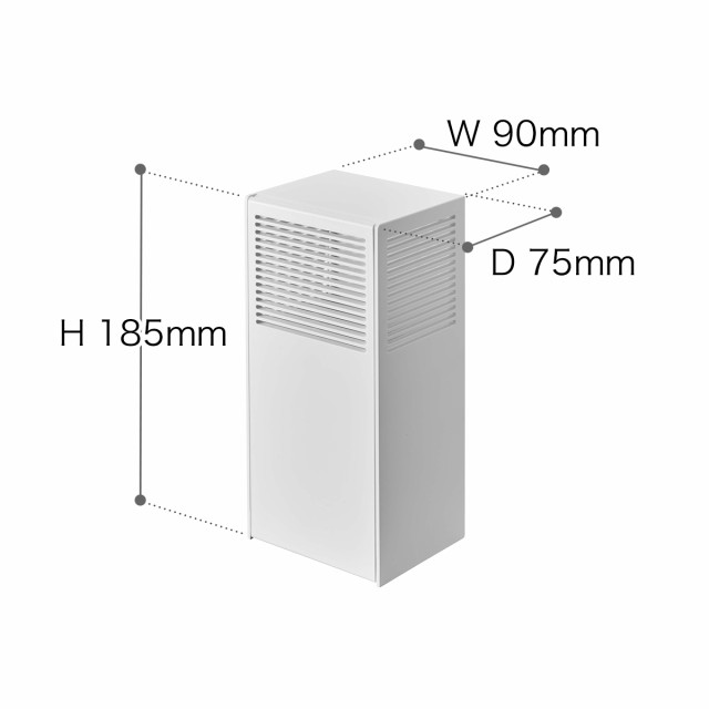 ツーウェイ消臭ビーズケース タワー ］山崎実業 tower マグネット 磁石 消臭ビーズ 収納 500mL 詰め替え つめかえ 玄関ドア 玄関 扉  の通販はau PAY マーケット - インテリアショップｒｏｏｍｙ