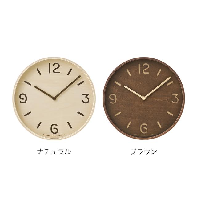 ［ CASA THOMSON 25.4cm ］レムノス 掛け時計 壁掛け時計 トムソン おしゃれ シンプル ウォールクロック 壁掛け 掛時計 かけ時計 北欧 リビング インテリア タカタレムノス LC10-26【送料無料】_2