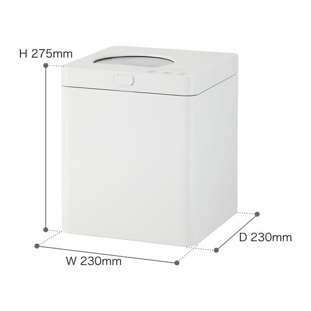 ［ eSoil スマートキッチンコンポスター SKC-250 ］生ゴミ処理機 助成金対象 脱臭 自動 静音 2.5L コンパクト 乾燥式 乾燥 粉砕 おしゃれ シンプル 家庭用 キッチン 台所 生ごみ処理機 生ゴミ乾燥機 生ゴミ 生ごみ 消臭 におい ニオイ