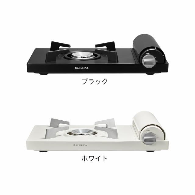 ［ BALMUDA Table Stove ］バルミューダ 正規品 カセットコンロ テーブルストーブ 薄型 コンパクト 弱火 とろ火 保温 ボンベ 鍋 土鍋 鍋料理 卓上 調理 アウトドア キャンプ テーブルコンロ 正規店 おしゃれ ブラック ホワイト KGS01JP_2