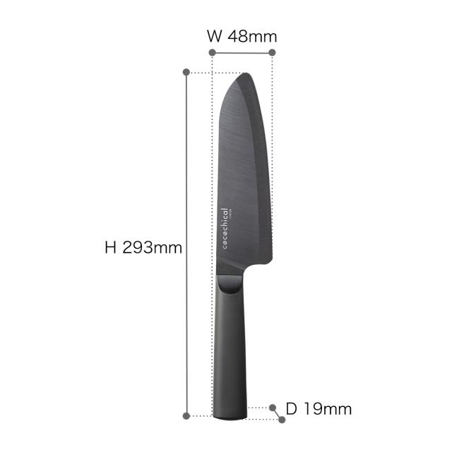 cocochical セラミックナイフ 三徳 16cm ］京セラ セラミック包丁