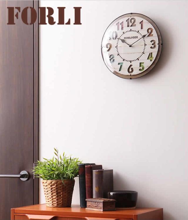 掛け時計 電波時計 フォルリ 楽天市場】壁掛け時計 電波『Forli フォルリ』ホワイト 掛け時計
