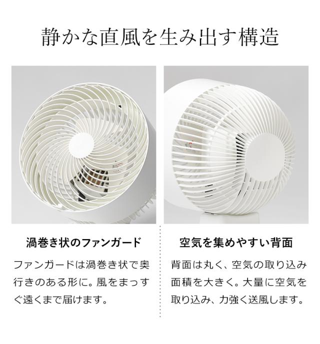 プラマイゼロ サーキュレーター リモコン付き ］サーキュレーター 静音