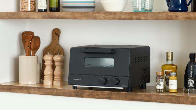 ［ Vitantonio オーブントースター VOT-50 ］トースター 4枚 ビタントニオ オーブントースター 4枚焼き 食パン トースト 朝食 オーブン 1200W ピザ グラタン パン 揚げ物 温め直し 焼き芋 おしゃれ シンプル ブラック 黒【送料無料】_16