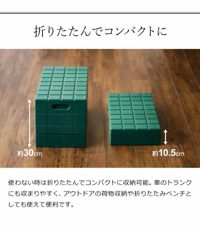グリッドコンテナー スタンダード ］グリッドコンテナ 収納ケース コンテナ 折りたたみ 蓋付き キャンプ 収納 大型 収納ボックス 積の通販はau  PAY マーケット - インテリアショップｒｏｏｍｙ