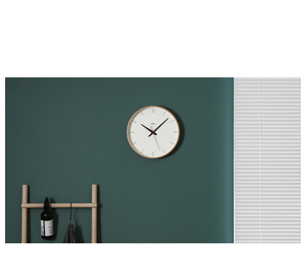 ［ CASA Plywood clock 30.5cm ］レムノス 掛け時計 壁掛け時計 プライウッド クロック おしゃれ シンプル ウォールクロック 壁掛け 掛時計 かけ時計 北欧 リビング インテリア タカタレムノス T1-017【送料無料】_8