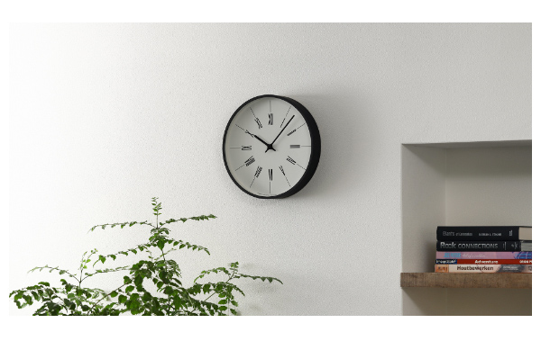 ［ CASA 時計台の時計 30.5cm ］レムノス 掛け時計 壁掛け時計 アラビック 電波時計 おしゃれ シンプル ウォールクロック 壁掛け 掛時計 かけ時計 北欧 リビング インテリア タカタレムノス KK17-13_12