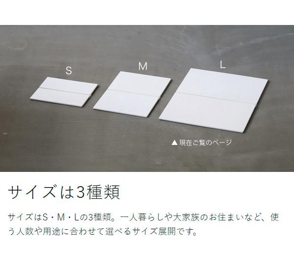 ［ soil GEM フォルダブルボード L ］ソイル 珪藻土水切りマット バスマット 折り畳み 吸水 食器置 ドライングボード キッチン 台所 洗面所 洗面台 サニタリー コンパクト 省スペース 水切りマット 速乾 足ふき お風呂 浴室 湿気対策 けいそうど おしゃれ_16
