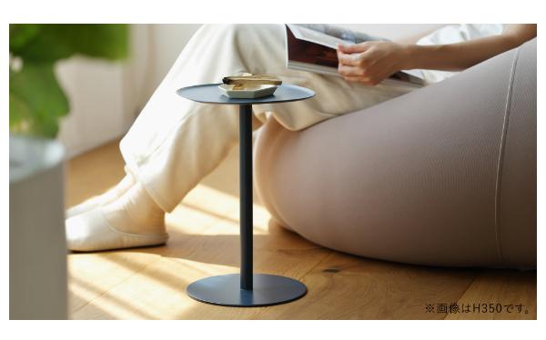 ［ ideaco side table 23 H350 / H500 ］イデアコ サイドテーブル ソファーテーブル ソファテーブル おしゃれ コンパクト 小さい 高め 低め ソファ ベッド 横 サイド テーブル ミニ 完成品 ナイトテーブル 北欧 シンプル minimal steel furniture_13