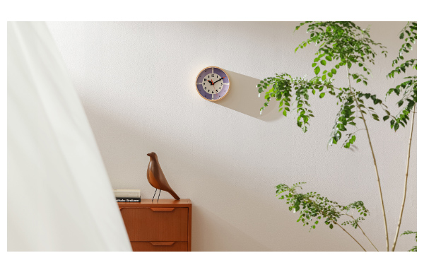 Lemnos fun pun clock with color! ］知育時計 レムノス 掛け時計 ふん