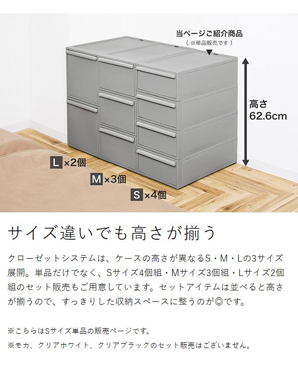 like-it クローゼットシステム 引出し S ］収納ケース 引き出し 収納 