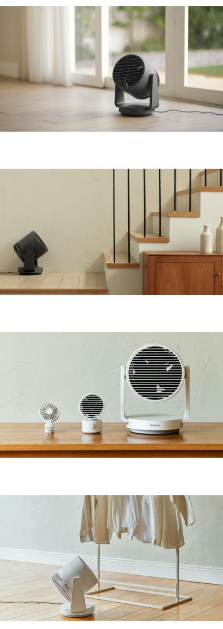 ［ RHYTHM Silky Wind Circulator ］サーキュレーター リズム 首振り 大風量 40畳 DCモーター 2重反転ファン コンパクト 省エネ 静音 扇風機 送風 換気 空気循環 部屋干し 衣類乾燥 梅雨 おしゃれ シンプル 分解 洗える 9ZFA39RH08 サーキュ リズム時計