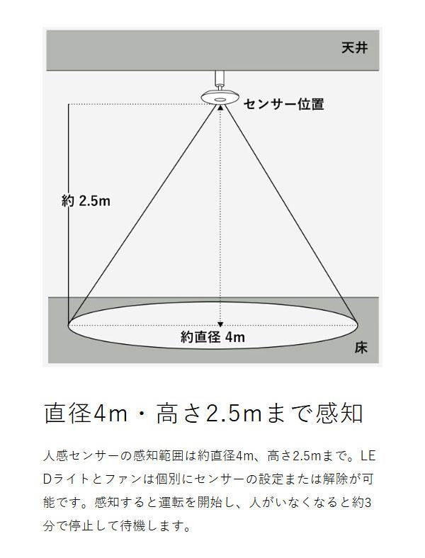 ［ CIRCULIGHT サーキュライト ソケットE17モデル 人感センサー 調光調色タイプ ］シーリングファン サーキュライト【正規店】LED ライト 照明 人感センサー ファン 調光調色 電球色 昼白色 昼光色 ソケット E17 小型照明 洗面所 脱衣所 トイレ 玄関 KSLE40SCWH_16