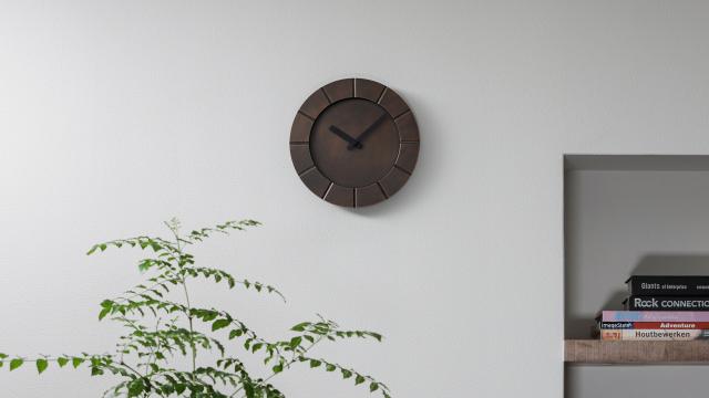 ［ Lemnos HALO ］レムノス 掛け時計 ハロ 壁掛け時計 25cm 時計 おしゃれ ブロンズ ウォールクロック 掛時計 かけ時計 シンプル モダン インテリア リビング ダイニング 小林幹也 タカタレムノス MK19-05【送料無料】_11