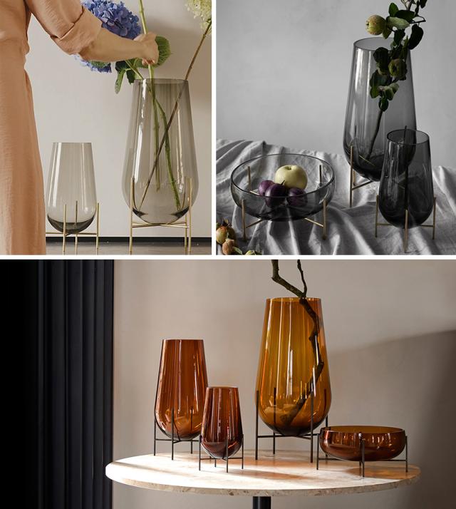 Audo Copenhagen イシャスベース L ］フラワーベース 花器 花瓶 北欧