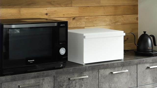 ［ ブレッドケース タワー ］山崎実業 tower パンケース ブレッドボックス パン入れ 食パン パン 入れ 収納 キッチン収納 トースター ラック カウンター上収納 ストッカー 調味料入れ マグネット 保存 シンプル 北欧 おしゃれ 収納ケース 4352 4353 タワーシリーズ_4