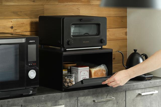 ［ ブレッドケース タワー ］山崎実業 tower パンケース ブレッドボックス パン入れ 食パン パン 入れ 収納 キッチン収納 トースター ラック カウンター上収納 ストッカー 調味料入れ マグネット 保存 シンプル 北欧 おしゃれ 収納ケース 4352 4353 タワーシリーズ_6