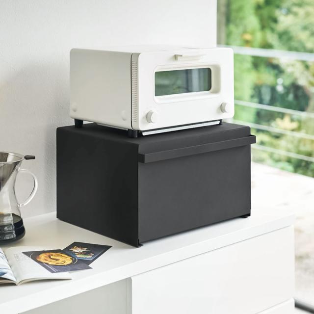 ［ ブレッドケース タワー ］山崎実業 tower パンケース ブレッドボックス パン入れ 食パン パン 入れ 収納 キッチン収納 トースター ラック カウンター上収納 ストッカー 調味料入れ マグネット 保存 シンプル 北欧 おしゃれ 収納ケース 4352 4353 タワーシリーズ_7