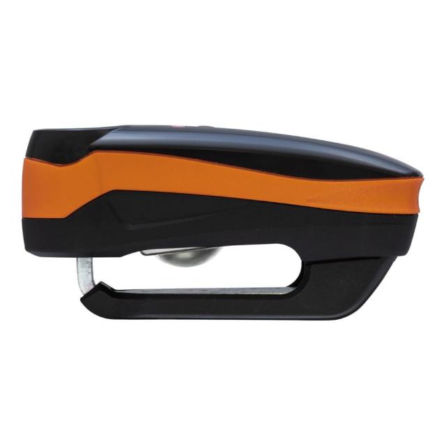 ABUS Detecto7000 RS1 logo yellow アブス バイク用ディスクロック ＋ ディスクロック リマインダー【バイクロック用品２点セット】_2